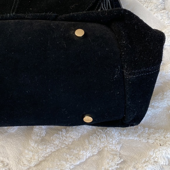 -Suede handbag with fringe by CZ Falconer . Bohemian style - Picture 10 of 10